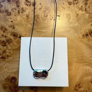 BRAND NEW Heaven Mayhem Pebble Silver Necklace